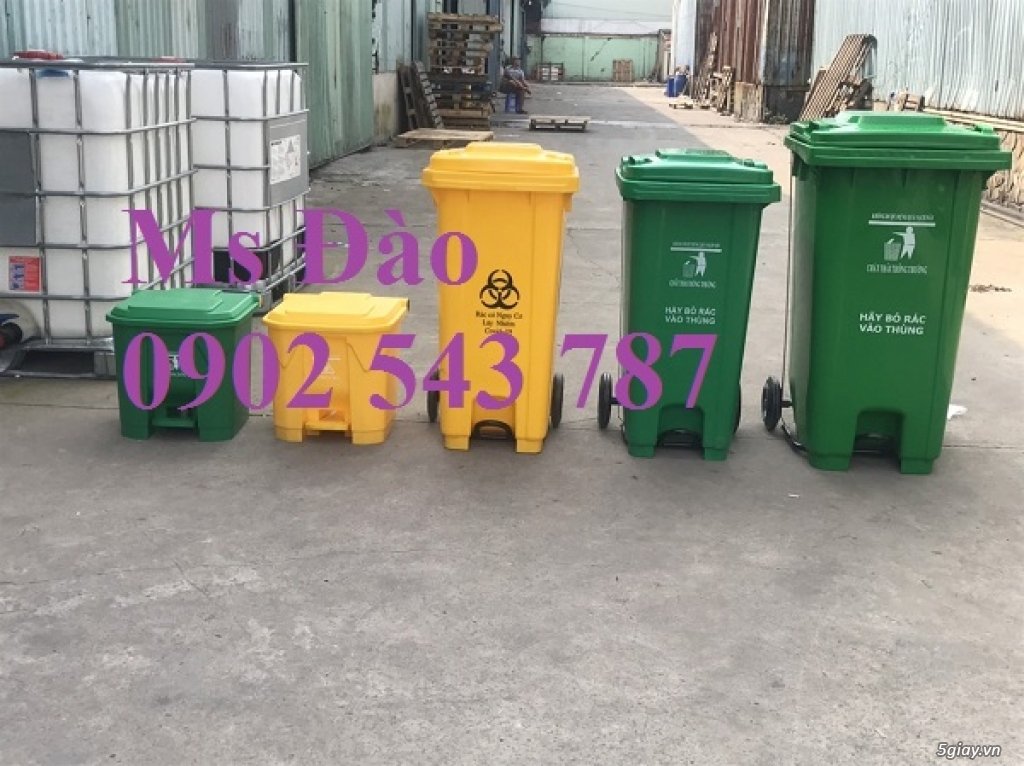 Thùng rác phân loại rác thải , thùng rác công cộng - 5