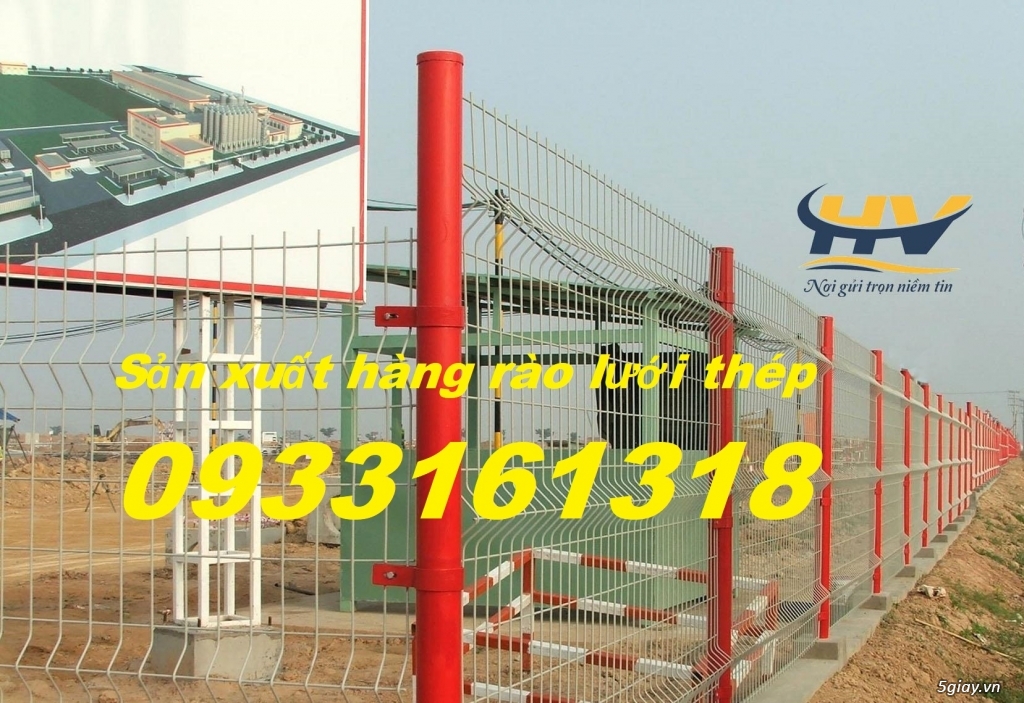 Hàng rào mạ kẽm, hàng rào chấn sóng, hàng rào gập đầu - 3