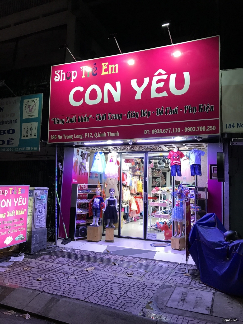 Sang mặt bằng shop thời trang đường Nơ Trang Long gần Phan Văn Trị