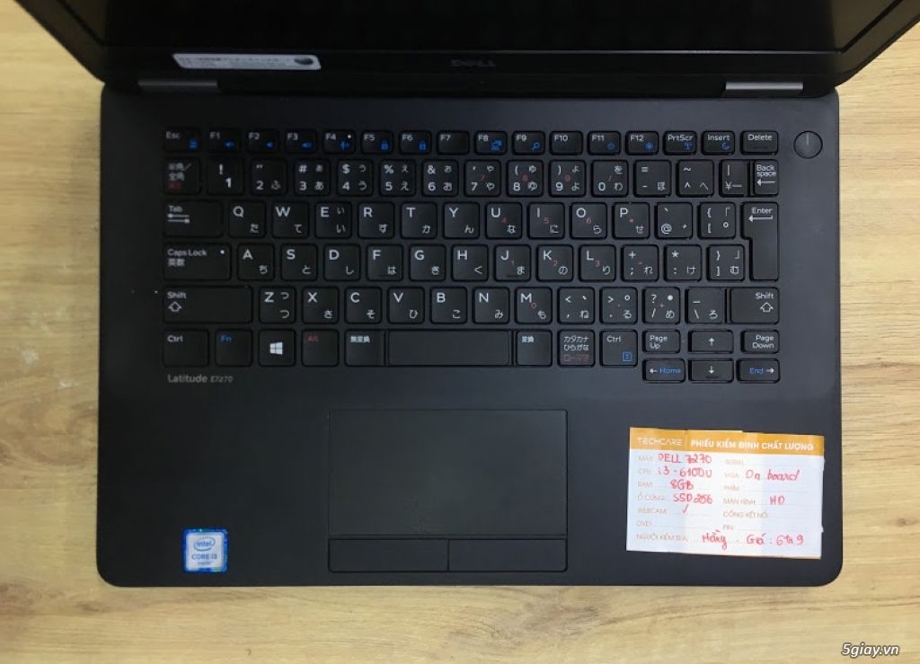 Laptop Dell Latitude E7270 mỏng nhẹ cấu hình cao/ bảo hành 12 tháng - 3