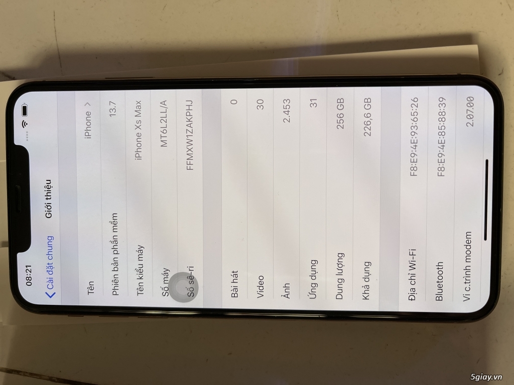Nâng cấp bán iPhone xs max