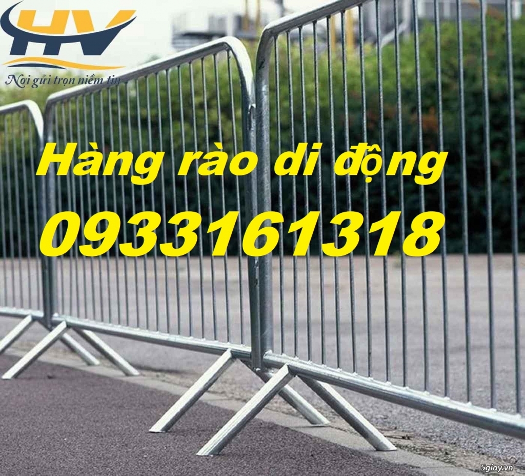 Rào chắn Barie, khung hàng rào di động, khung hàng rào chắn - 3