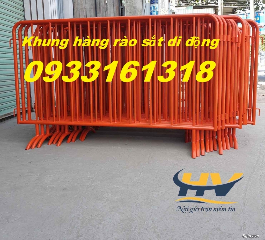 Rào chắn Barie, khung hàng rào di động, khung hàng rào chắn