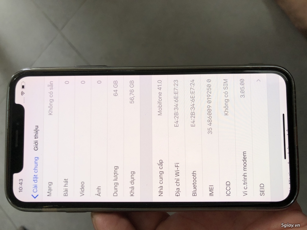 Cần bán iphone X quốc tế Việt Nam! nguyên xin - 6