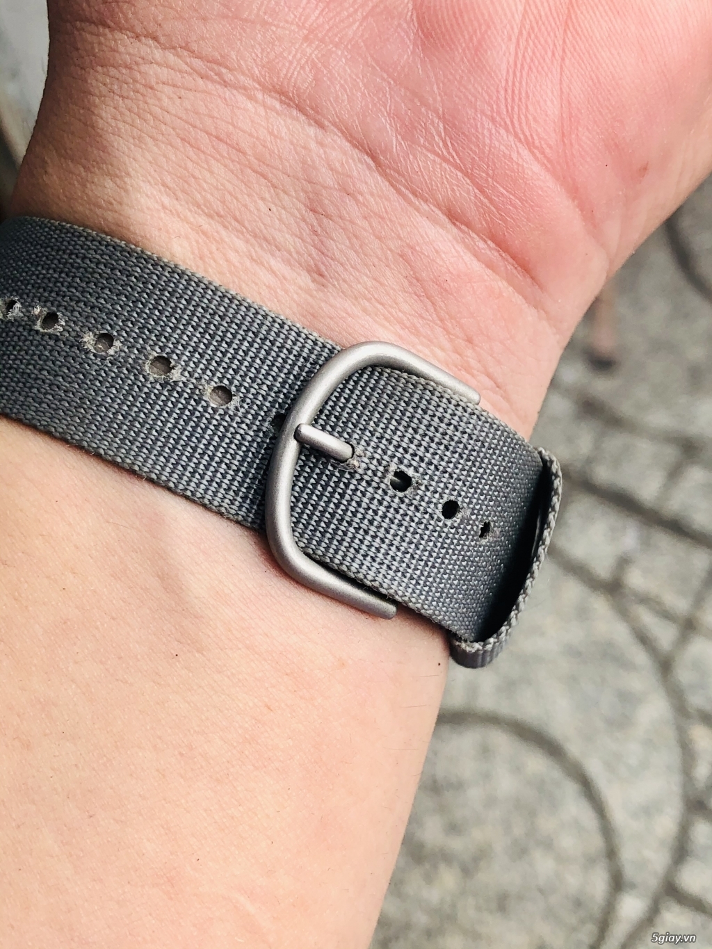 CK chính hãng Nam đeo size 37 mm full titan