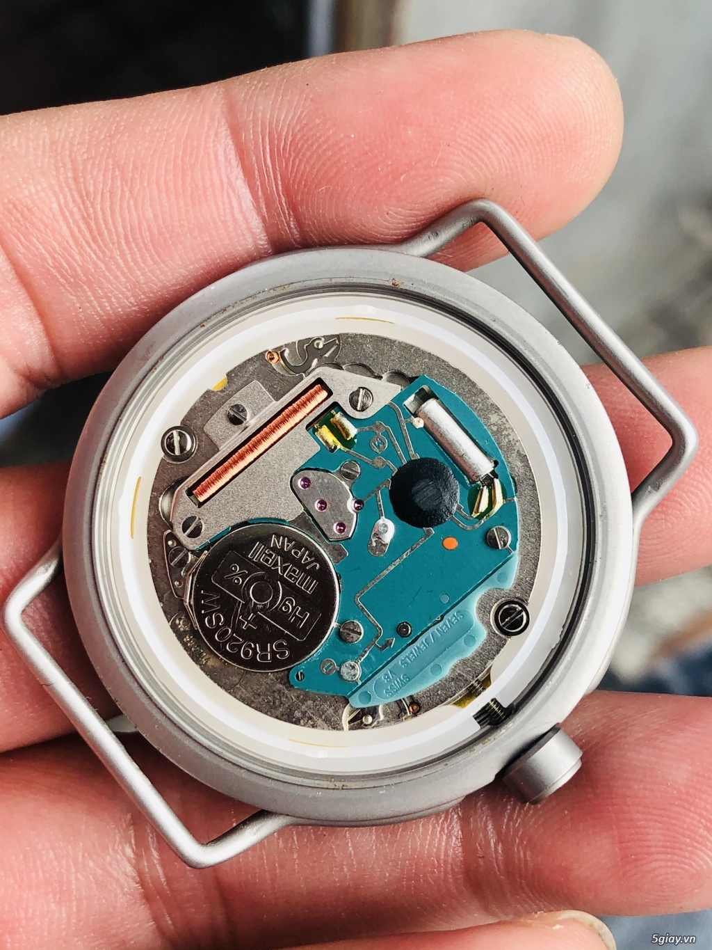 CK chính hãng Nam đeo size 37 mm full titan - 3
