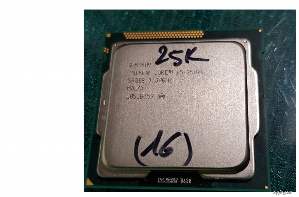 CHIP INTEL CORE I5 2500K, socket 1155, 3.3Ghz, ddr3 5giay