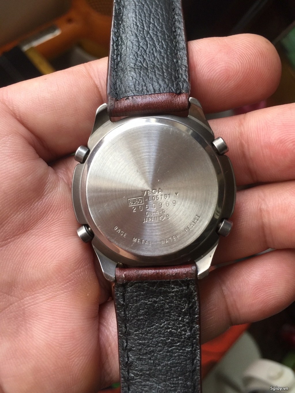 VEGA OXY Titanium chronograph quartz , hàng Nhật chính gốc - 2
