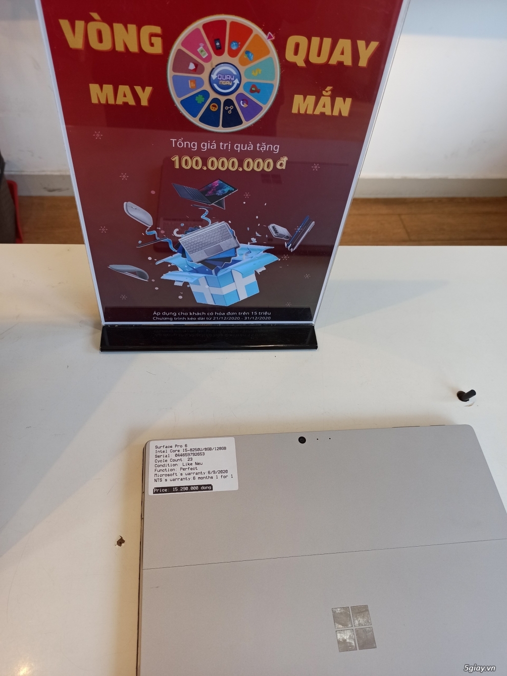 SURFACE PRO 6 LIKENEW  I5/8/128 giá khuyến mãi cuối năm - 4