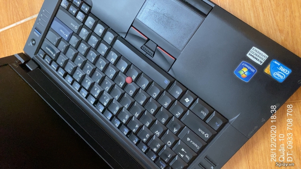 Lenovo L412 i3-380 ram 4gb ssd 128gb 14”in máy đẹp giá rẻ - 4