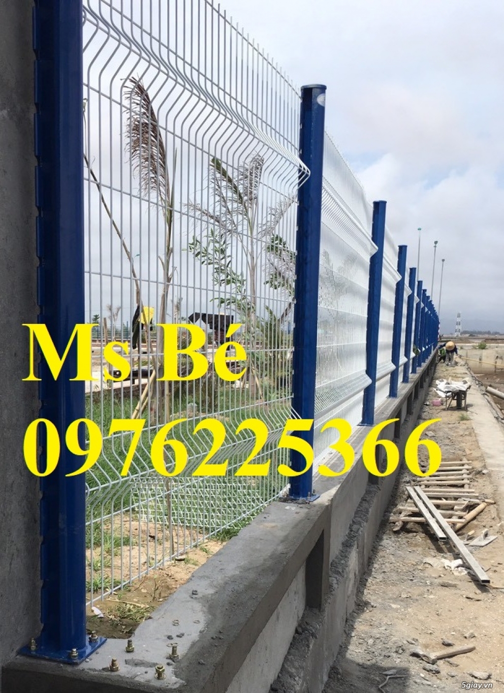 Hàng rào lưới thép D4 a50x100, D4 a50x150, D4a50x200, D4 a100x200 - 5