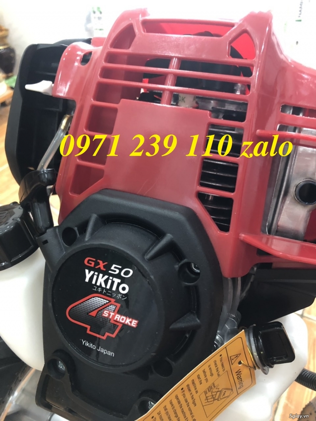 Máy cắt cỏ đẩy tay Yikito GX50 động cơ chạy xăng siêu khỏe - 1