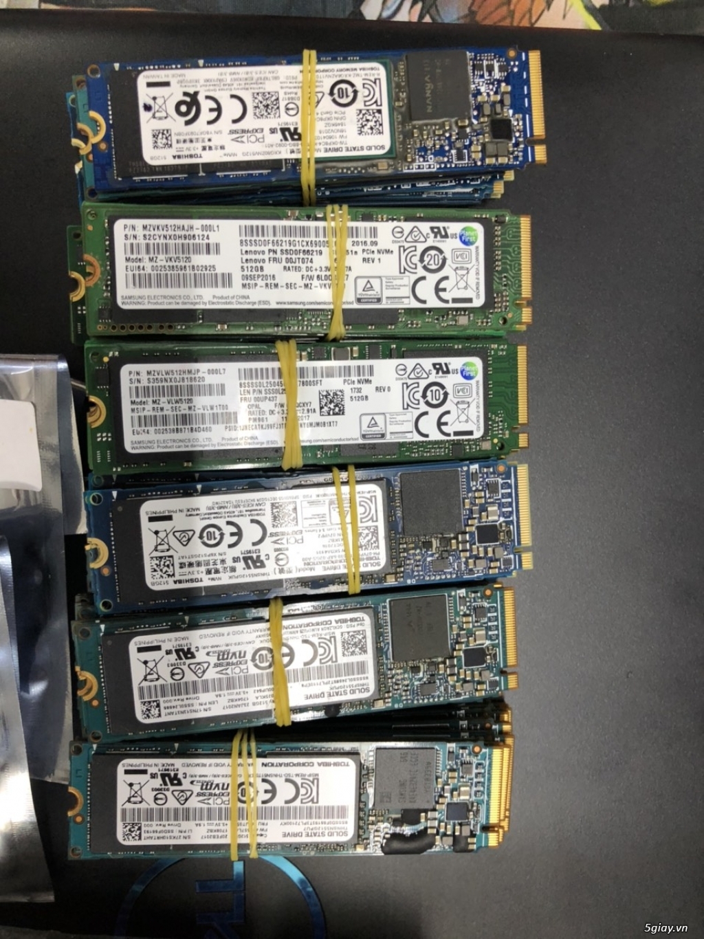 thẻ ssd Nvme và Ram4 tháo máy sức khoẻ tốt - 2