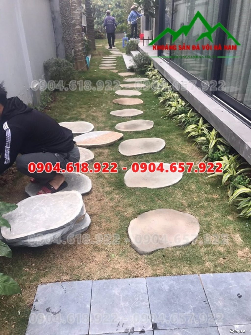 Đá bước dạo rải sân vườn - 3