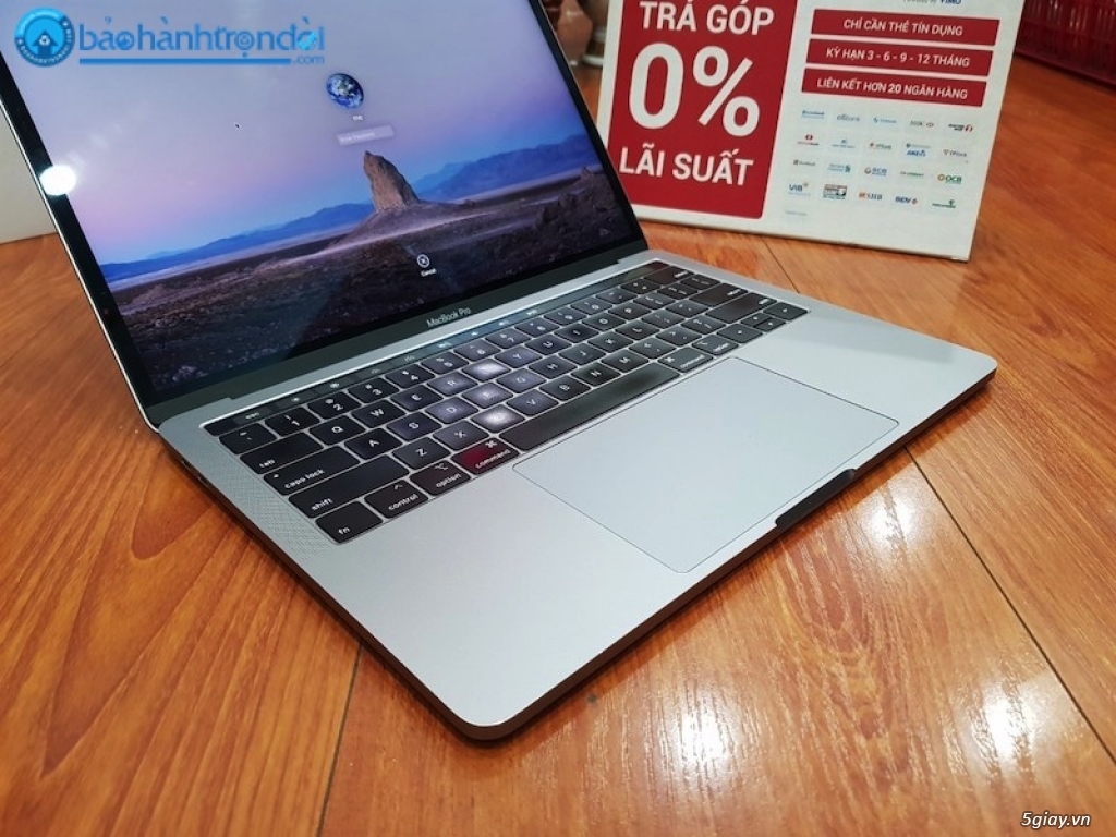 Macbook Pro 13.3 2018 MR9R2 - Touchbar- Gray, Ram 16G, SSD 512G - 3