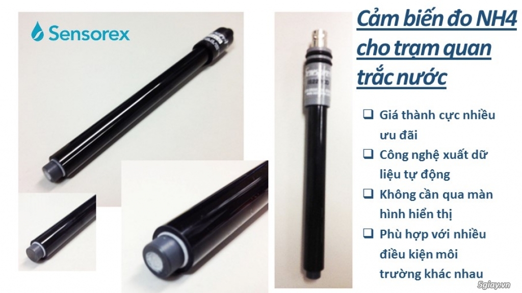 Cảm biến đo Amoni (Sensor đo NH4)