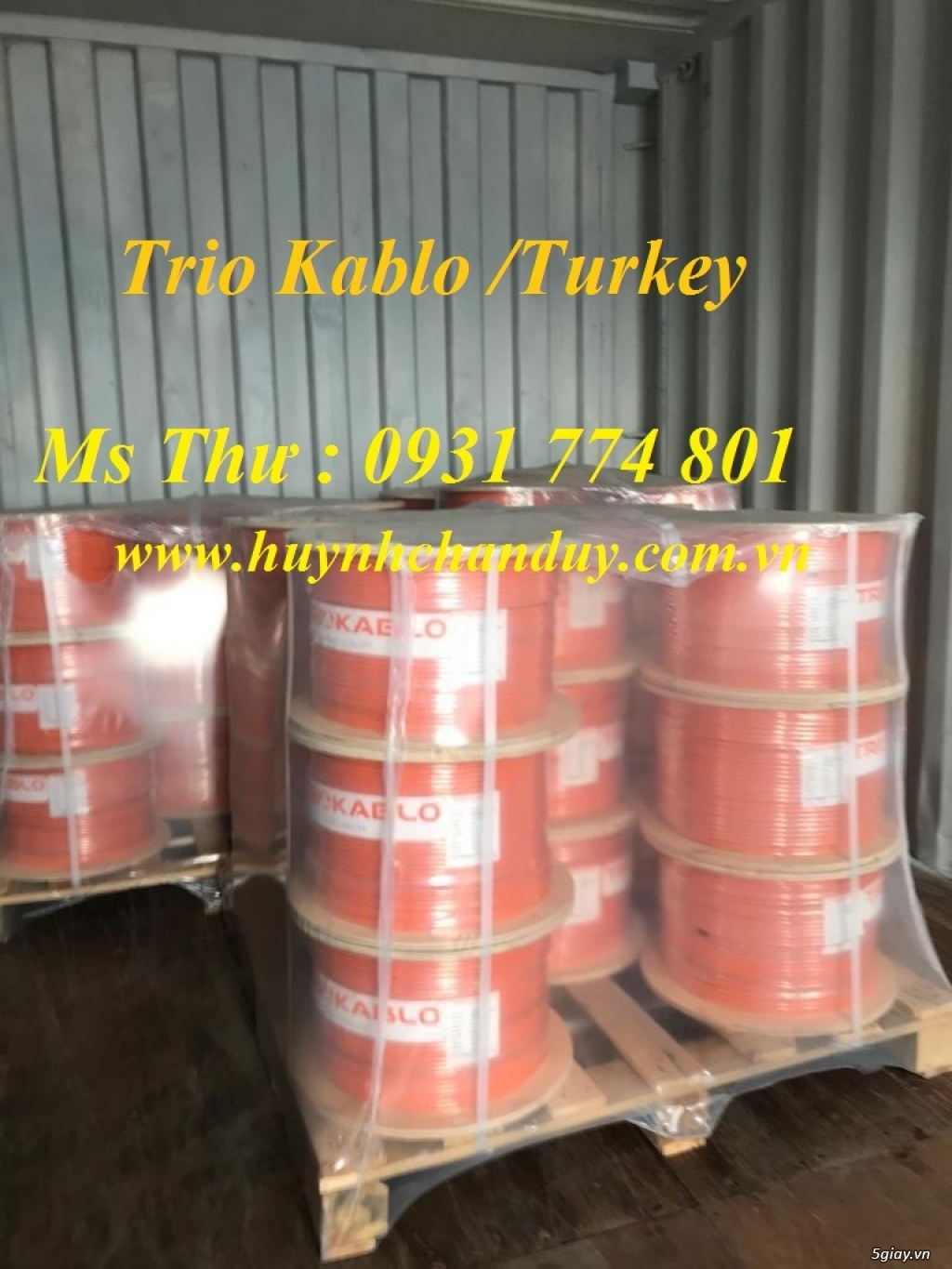 Cáp tín hiệu chống cháy, chống nhiễu lõi mềm Trio Kablo/Turkey