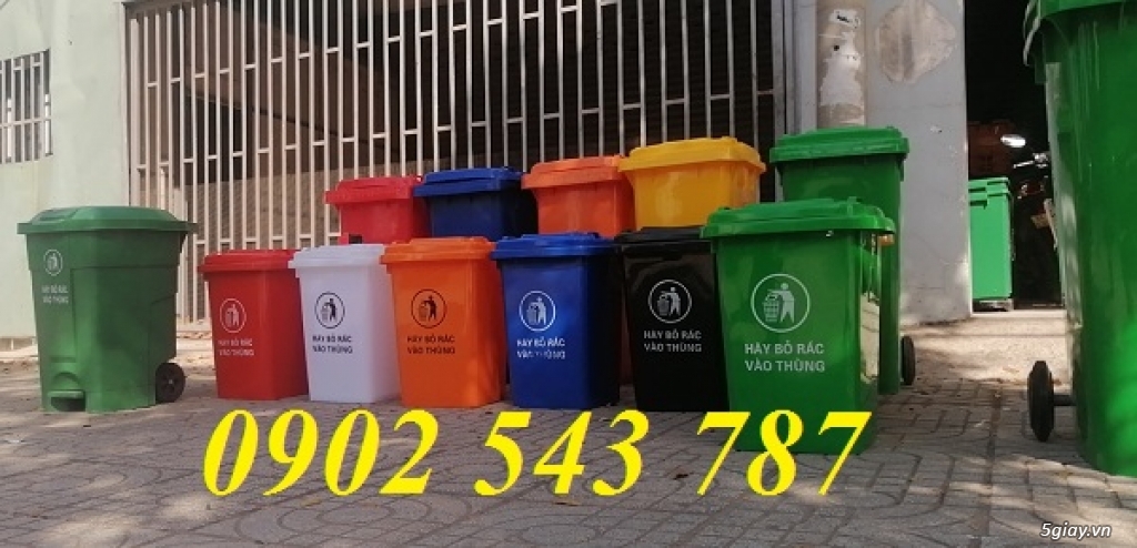 Mua thùng rác công cộng ,thùng rác y tế giá rẻ - 1