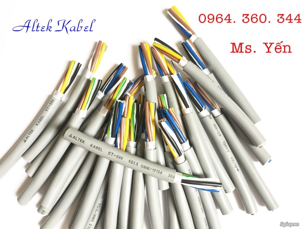 Cáp điều khiển nhập khẩu Altek Kabel có lưới chống nhiễu - 1