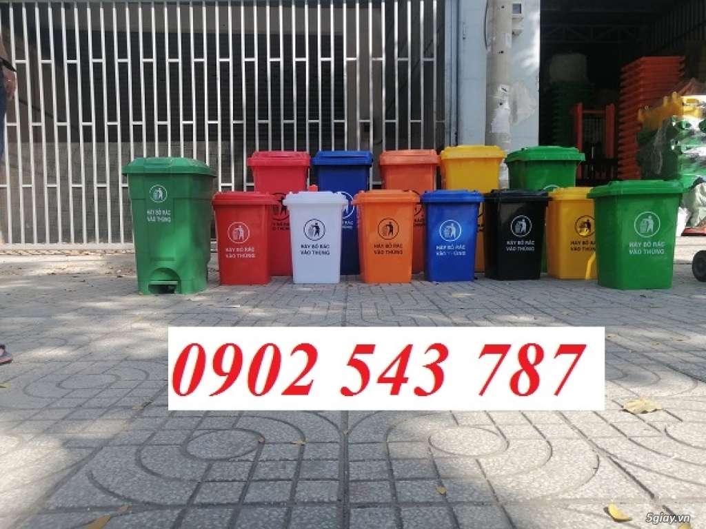 Mua thùng rác công cộng ,thùng rác y tế giá rẻ - 4