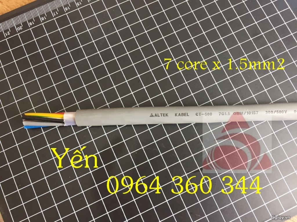 Cáp điều khiển nhập khẩu Altek Kabel có lưới chống nhiễu - 4
