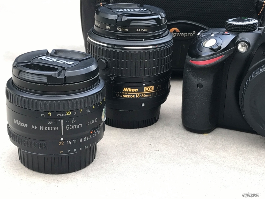 Cần bán Combo Nikon D3200 + Kit 18-55VR + Prime 50 1.8D - 2