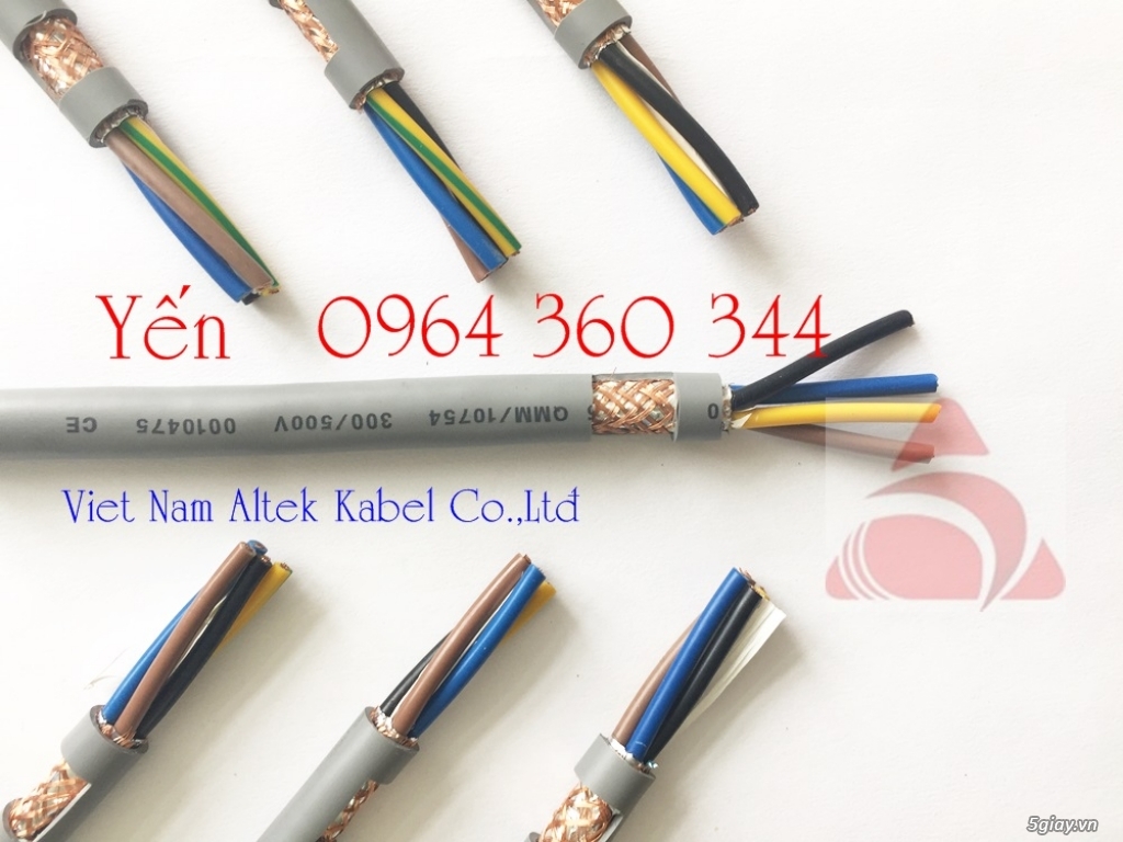 Cáp điều khiển nhập khẩu Altek Kabel có lưới chống nhiễu - 7