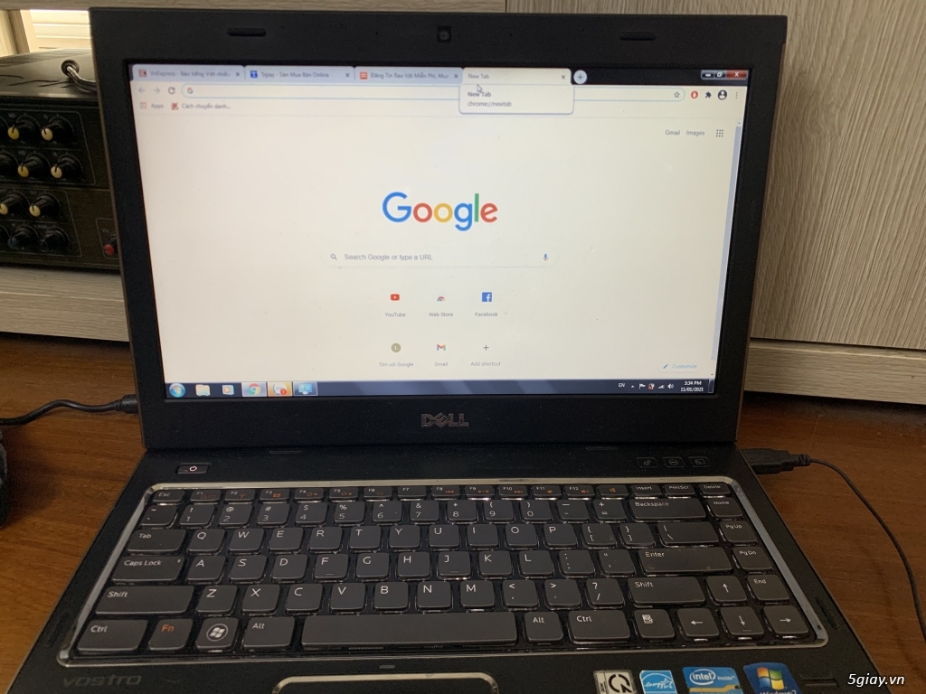 Laptop Dell Vostro Core i3-2310M CPU @ 2.10GHz; Ram 2GB - 2
