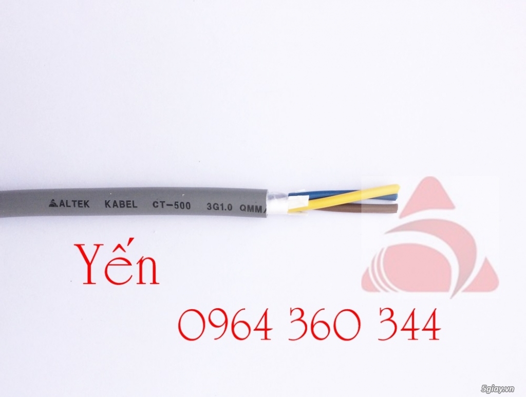 Cáp điều khiển nhập khẩu Altek Kabel có lưới chống nhiễu