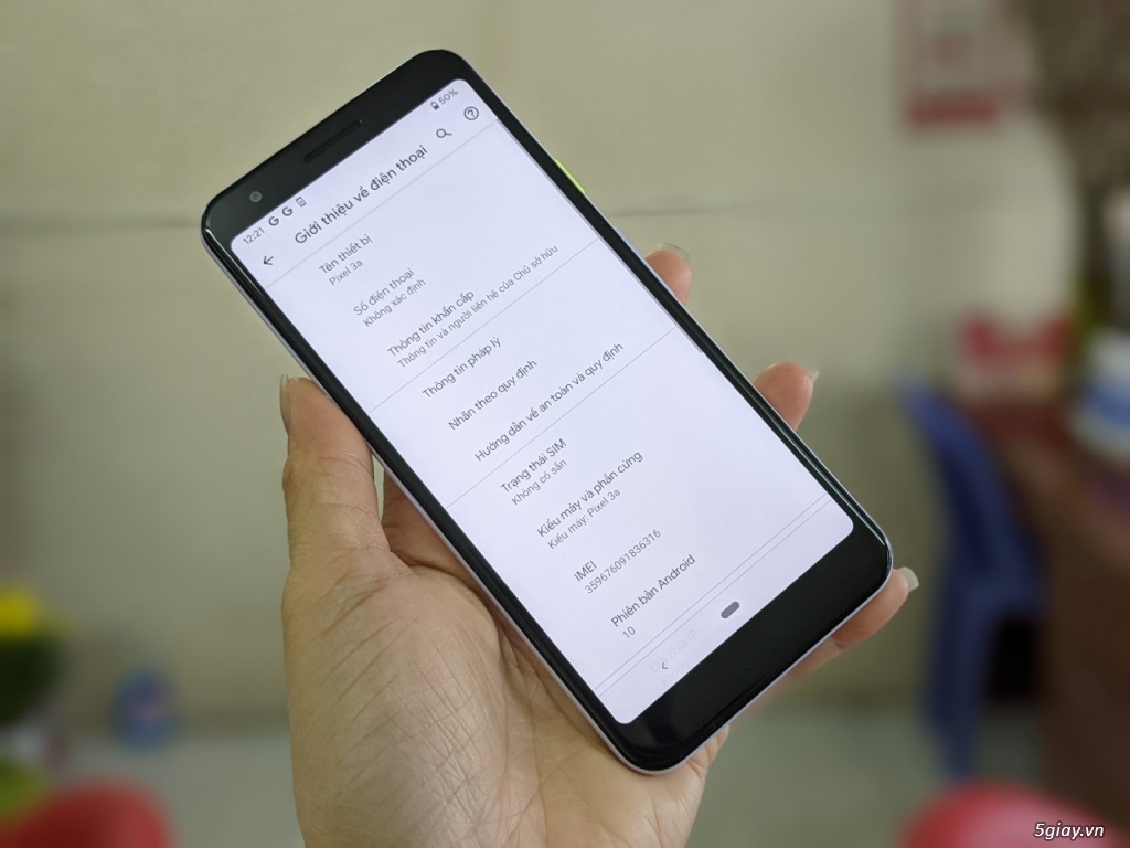 Google Pixel 3A 1sim 64GB máy đẹp 98-99% zin nguyên bản - 1