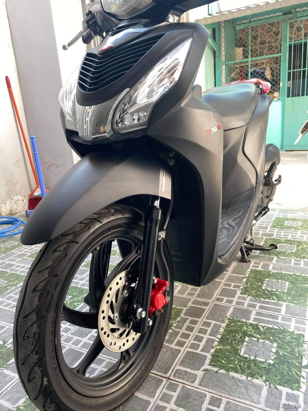 Bán Vision đen nhám phuộc heo đỏ 2016 - 3