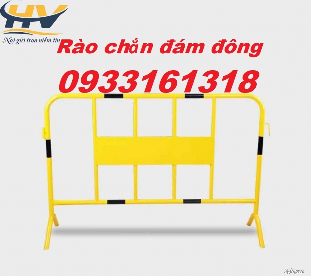 Khung hàng rào sắt, khung hàng rào an ninh, khung rào chắn di động - 5