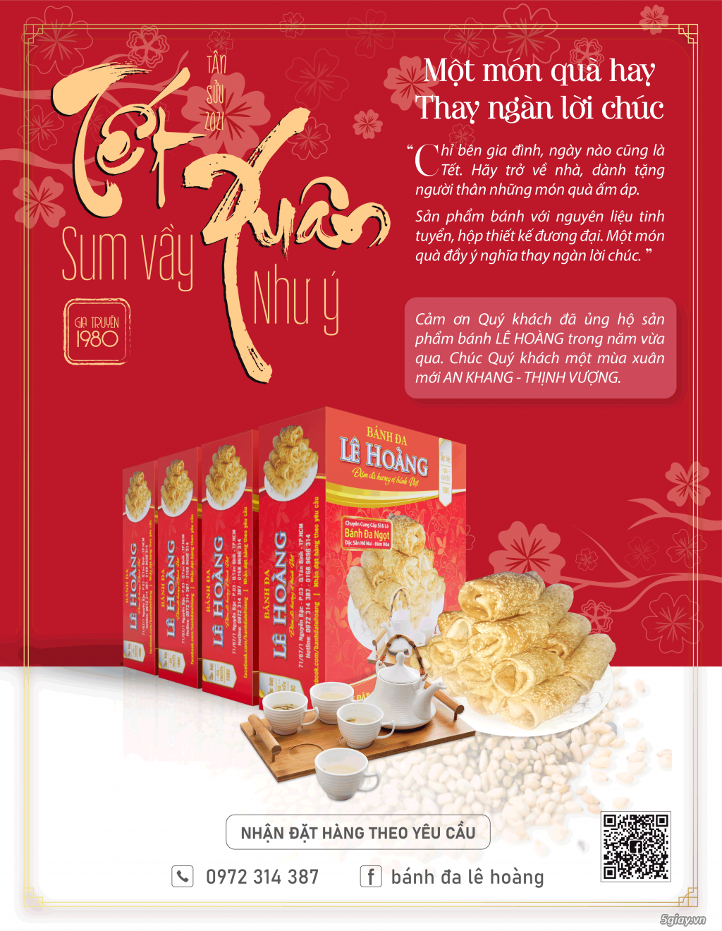 Bánh Đa Nướng - Đặc sản bánh ngày Tết - 2