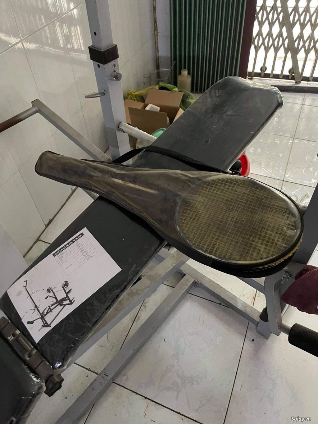 Bán bô tập tạ tại nhà. - 2
