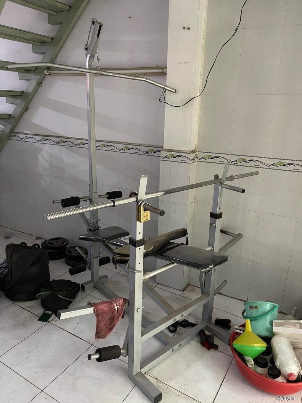 Bán bô tập tạ tại nhà. - 1