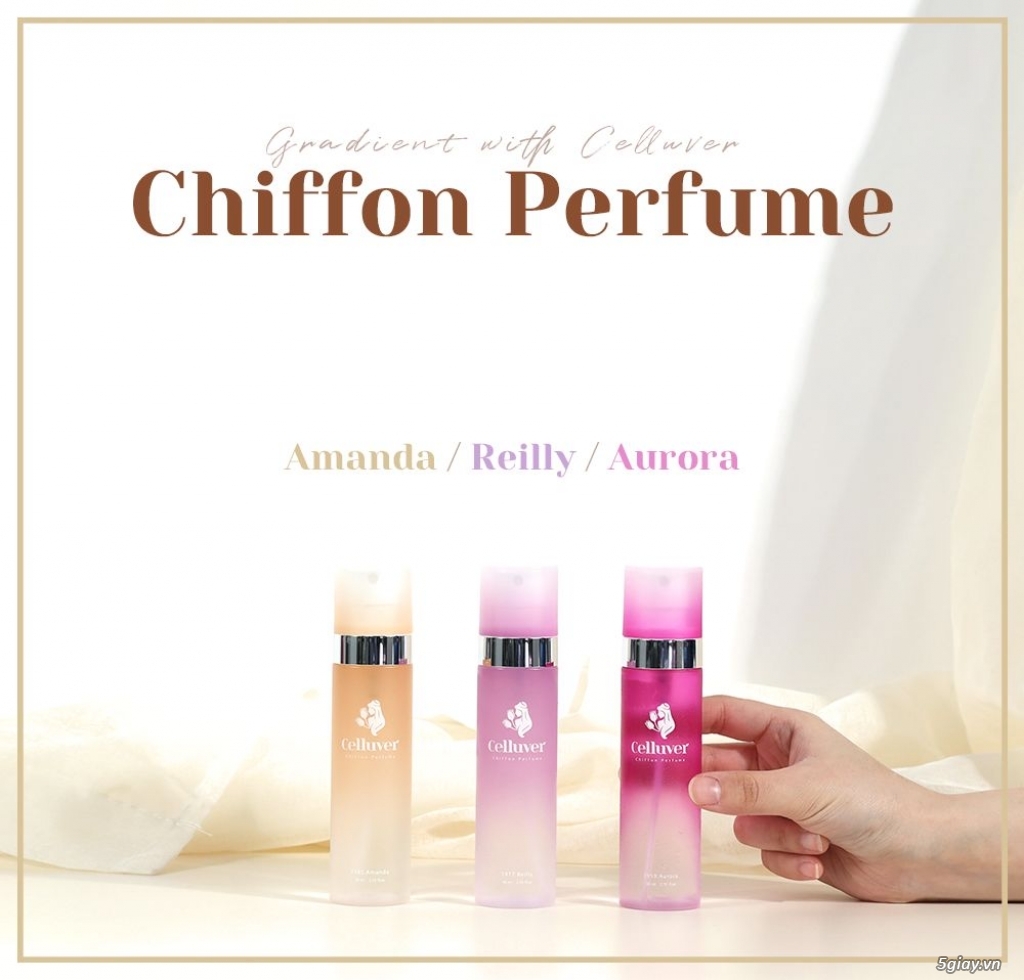 CELLUVER Nước Hoa Voan Chiffon Perfume - 1959 Aurora 80ml - 1