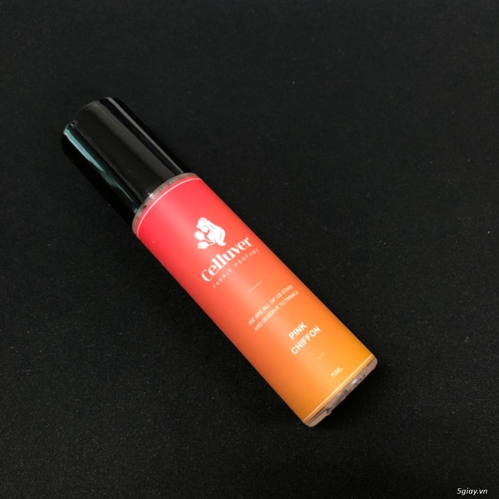 CELLUVER Nước Hoa Vải Fabric Perfume - Celluver Pink Chiffon 70ml - 1