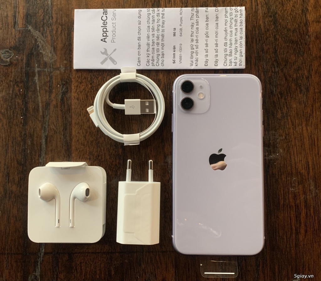 IPhone 11 64GB tím TBH new chưa active