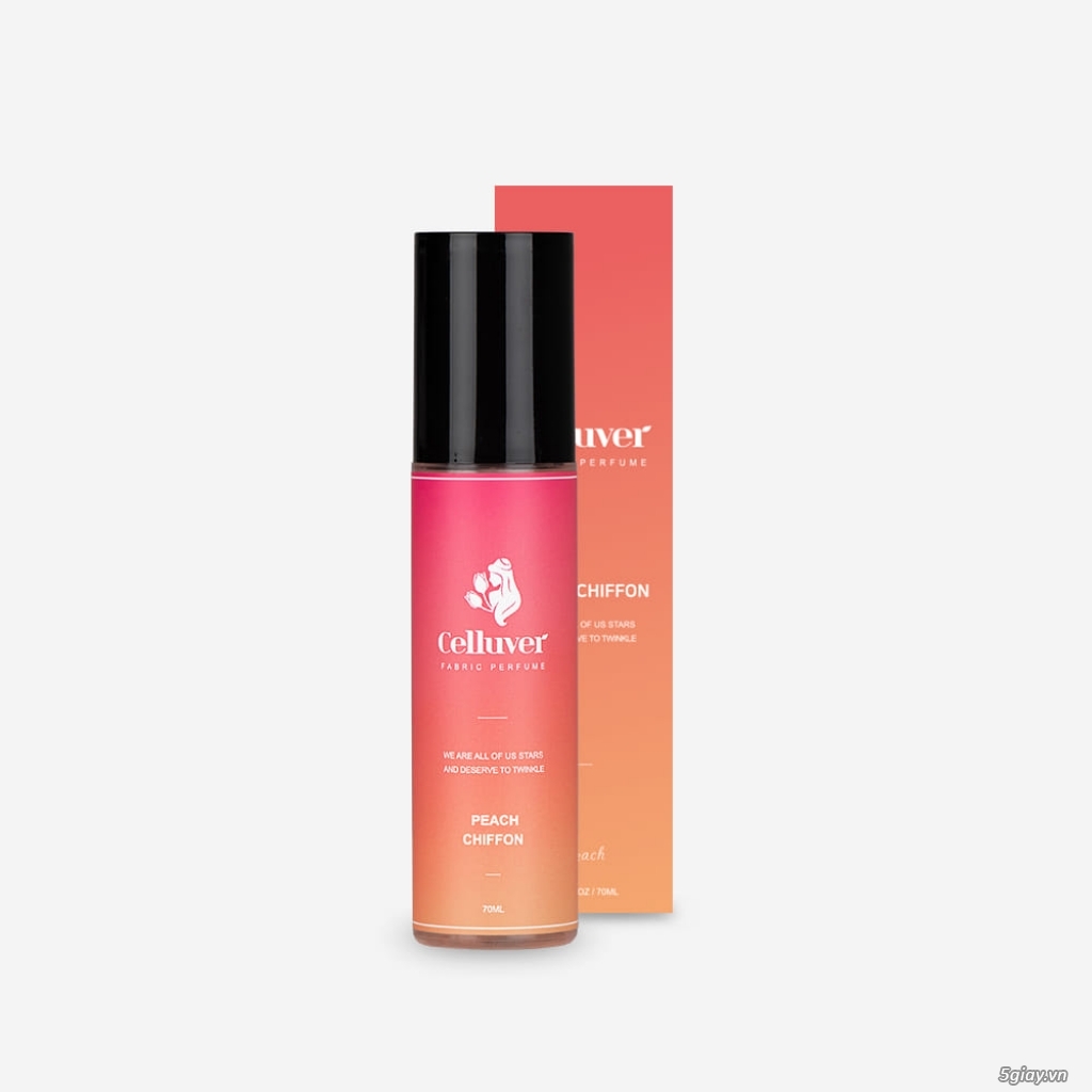 CELLUVER Nước Hoa Vải Fabric Perfume - Celluver Peach Chiffon 70ml