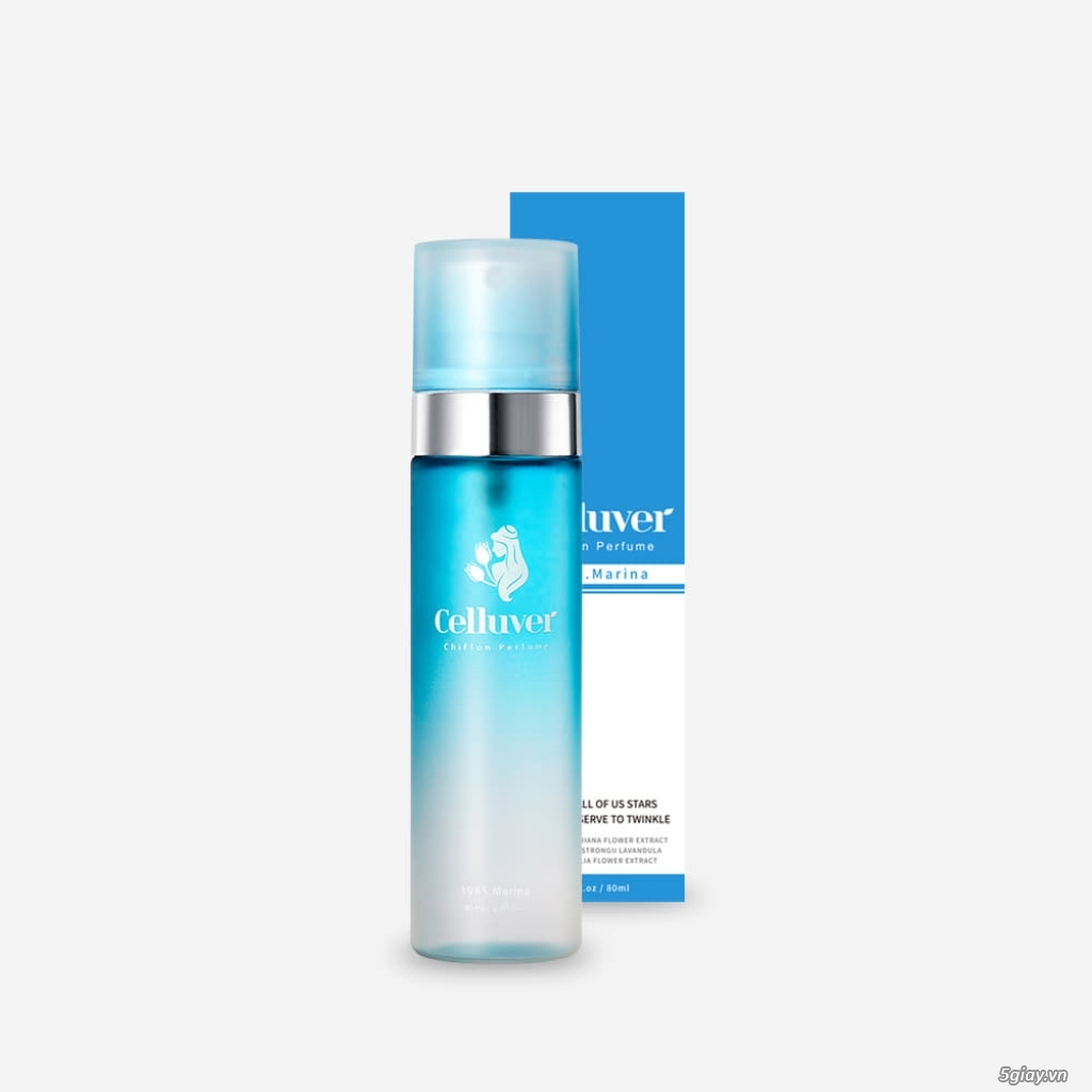 CELLUVER Nước Hoa Voan Chiffon Perfume - 1985 Marina 80ml