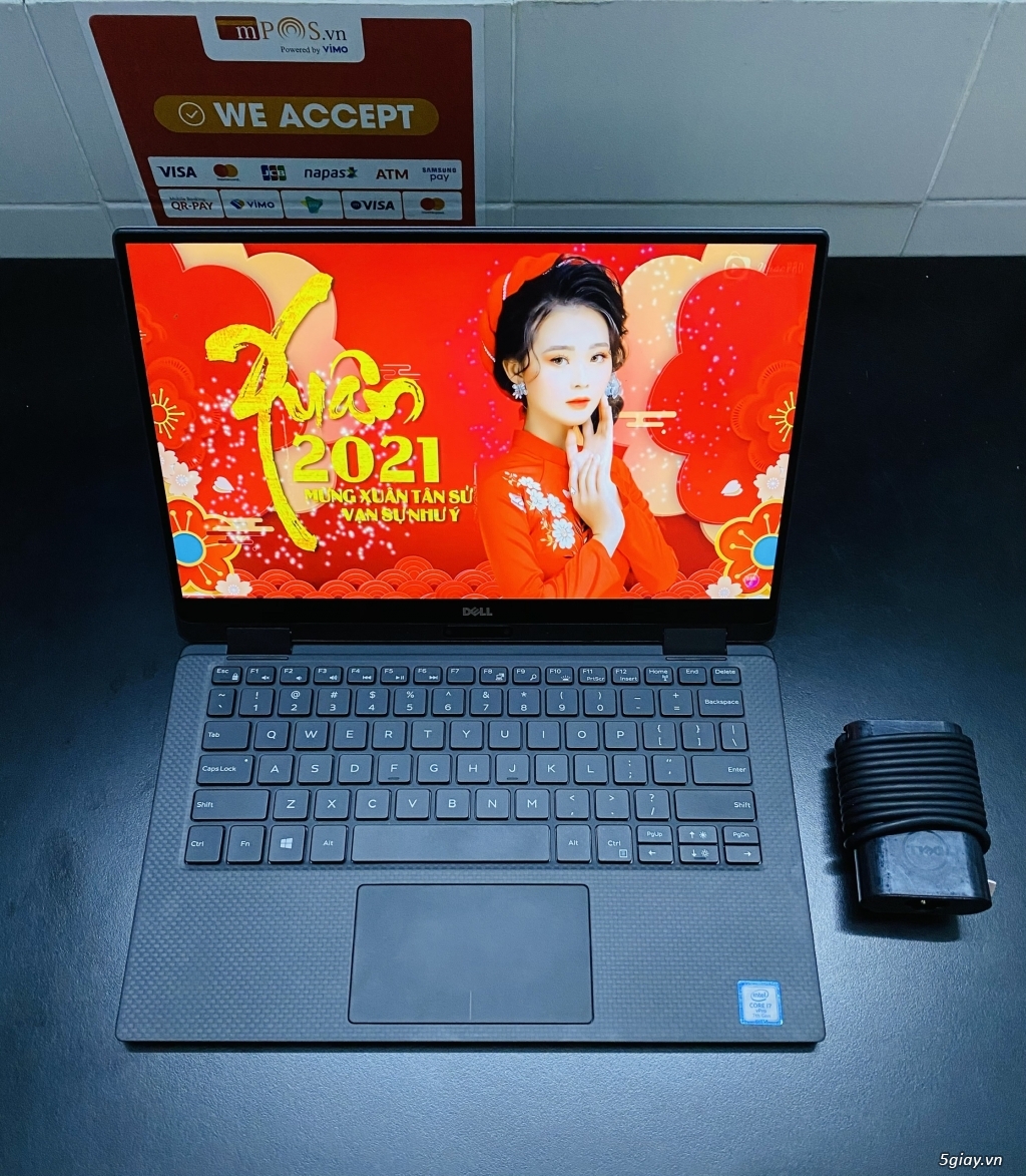 DELL XPS 13 9365 CORE i7-7Y75_16GB_256GB SSD_FHD IPS TOUCH_2IN1 - 4