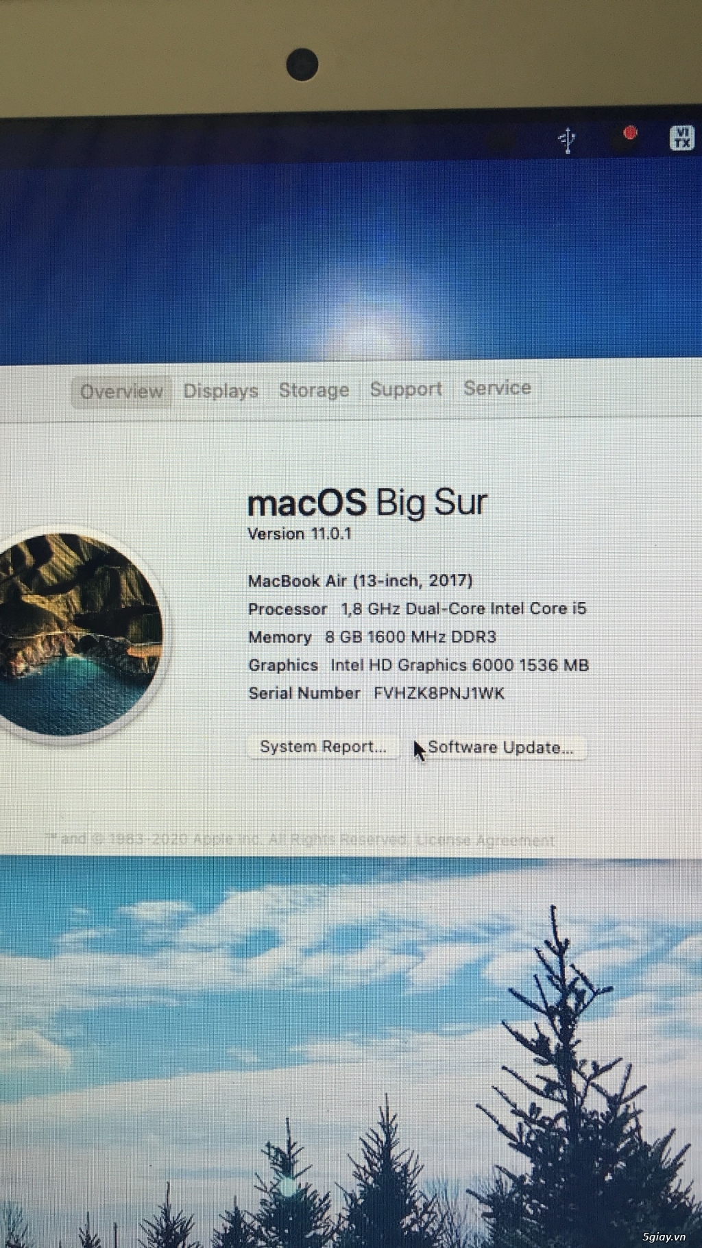 Cần bán macboook air 2017 - 2