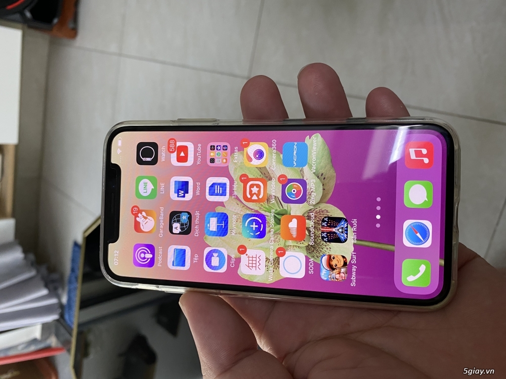 Iphone x 64g white quốc tế nguyên zin 100% - 2