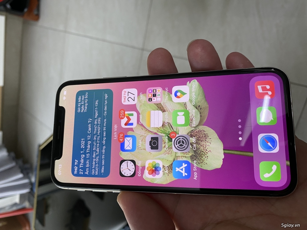 Iphone x 64g white quốc tế nguyên zin 100% - 4