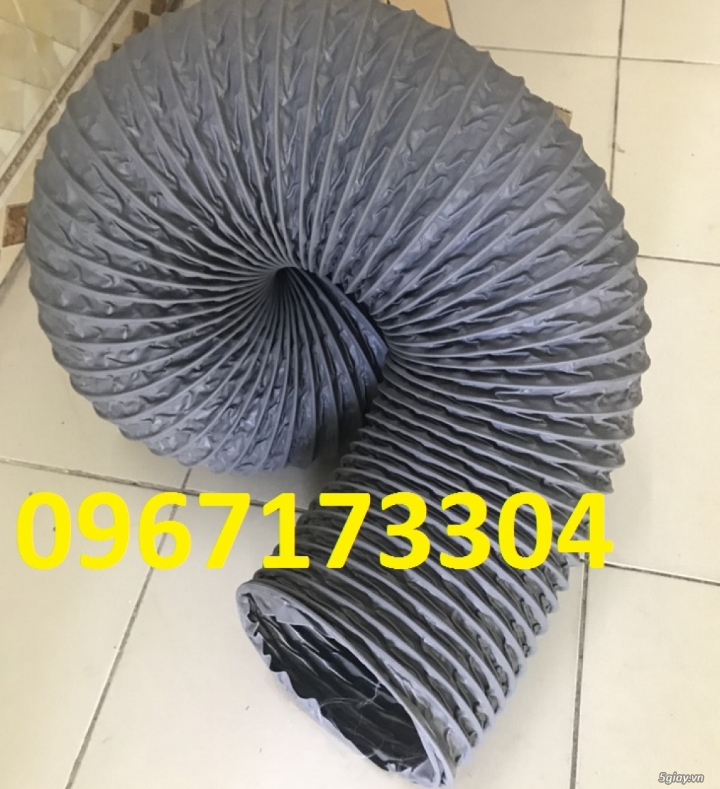 Ống nhôm nhún - Ống PU lõi đồng - Ống gió mềm vải - Ống hút bụi - 12