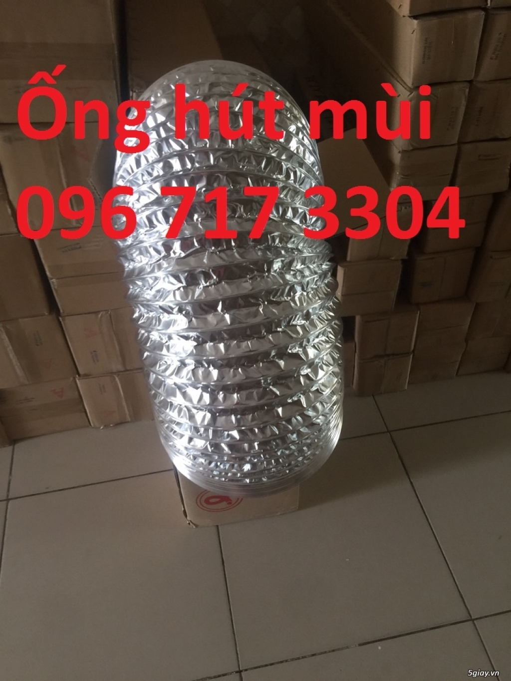 Ống nhôm nhún - Ống PU lõi đồng - Ống gió mềm vải - Ống hút bụi - 4