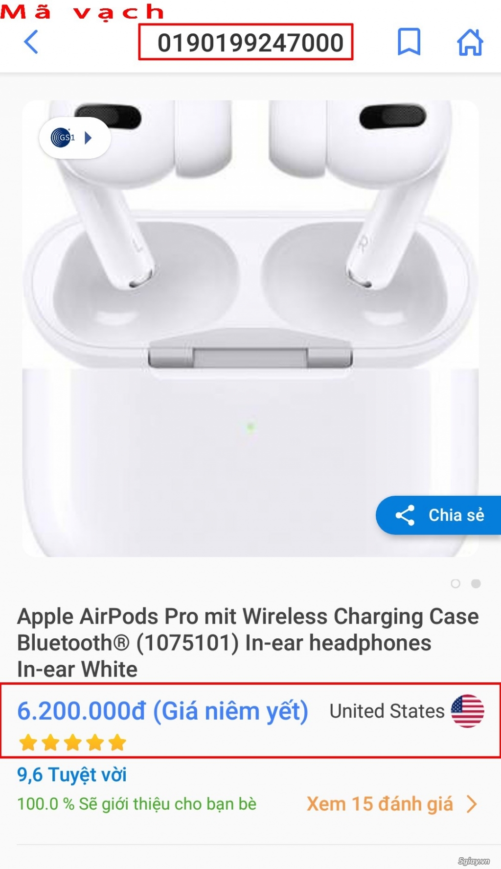 Tai nghe Apple Airpods Pro - 2