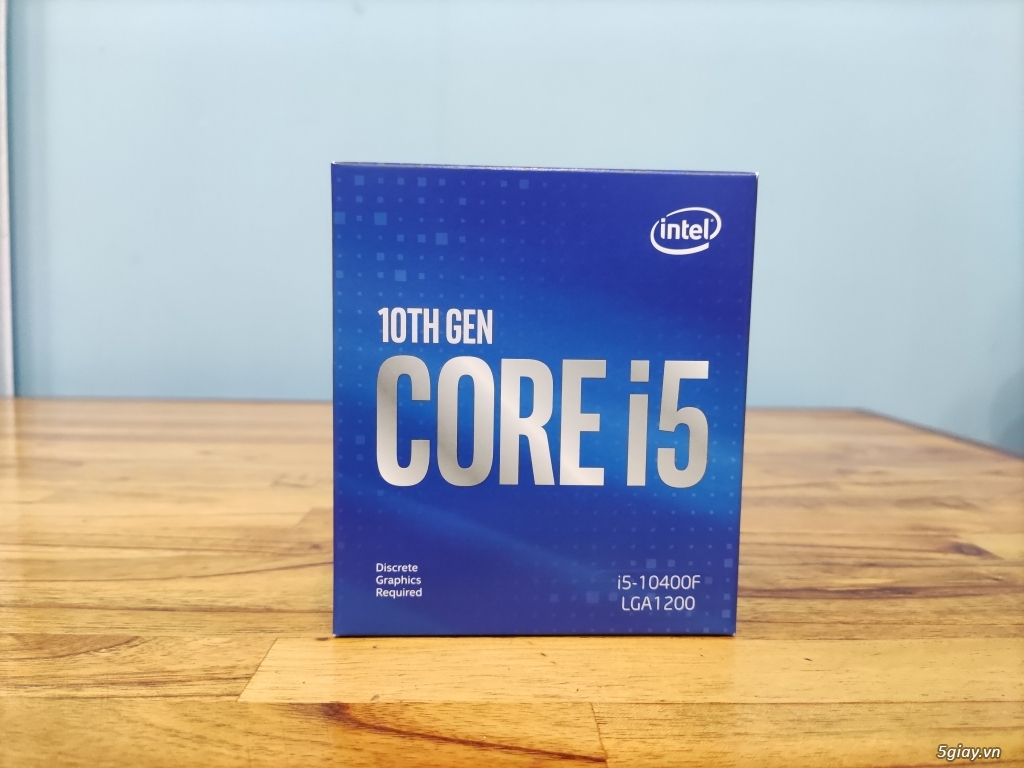 Intel 10400F new seal FullBox BH 36 tháng. - 2