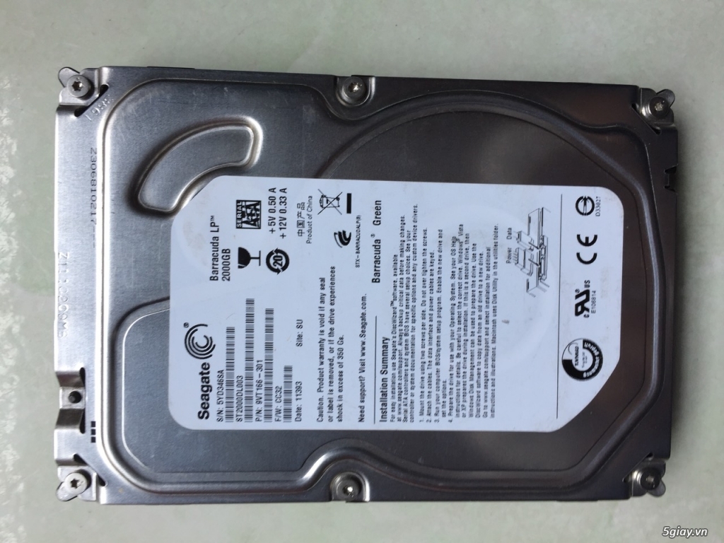 HDD PC 1T và 2T nguyên zin đẹp - 4
