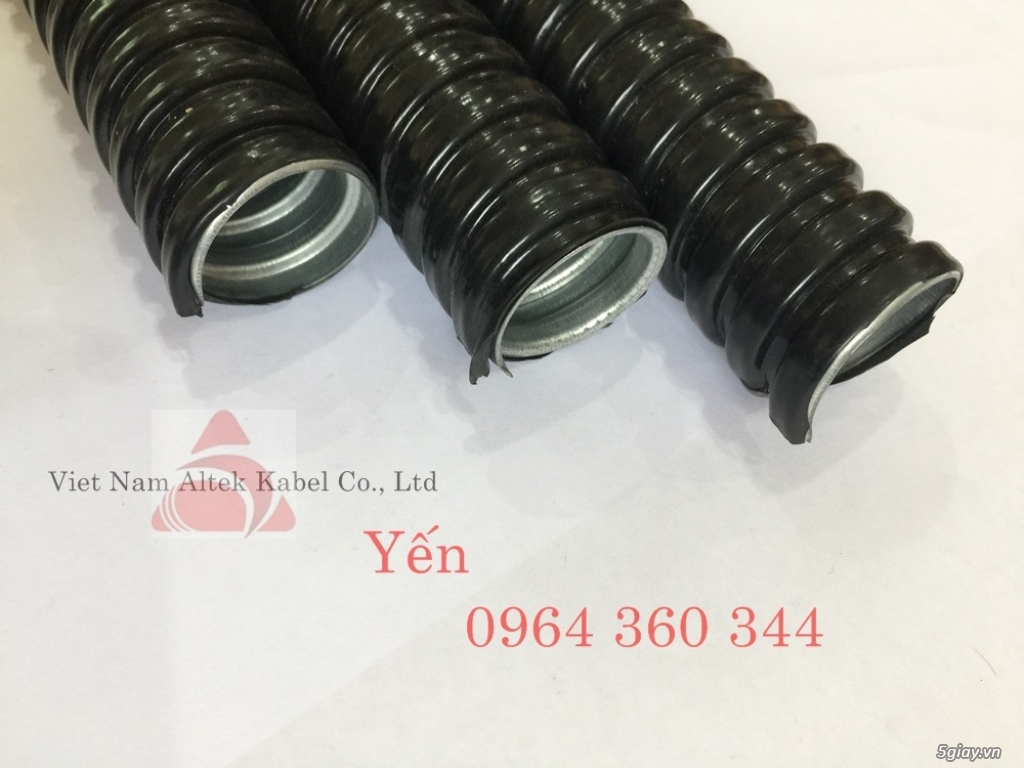 Có sẵn ống ruột gà lõi thép bọc nhựa, ống luồn dây điện nhập khẩu - 6